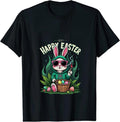 Authentic 100 Cotton Art Deco Twist Happy Easter 420 T Bunny And