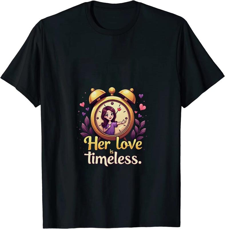 Authentic 100 Cotton Artistic Paintbrush Timeless Love Tee