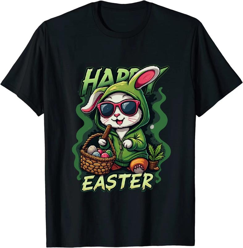 Authentic 100 Cotton Badass Amino Easter Bunny 420 T Bunny Detail