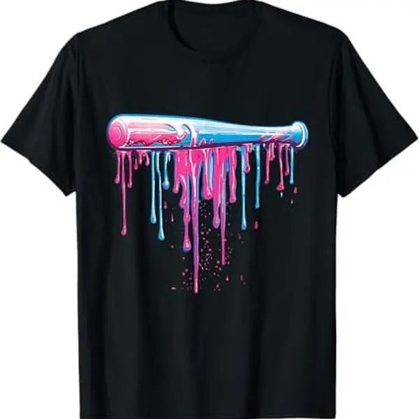 Authentic 100 Cotton Baseball Bat Sprinkles Drip Hoodie - Collector's
