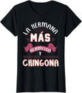 Authentic 100 Cotton Beautiful Badass Sister Spanish T-Shirt