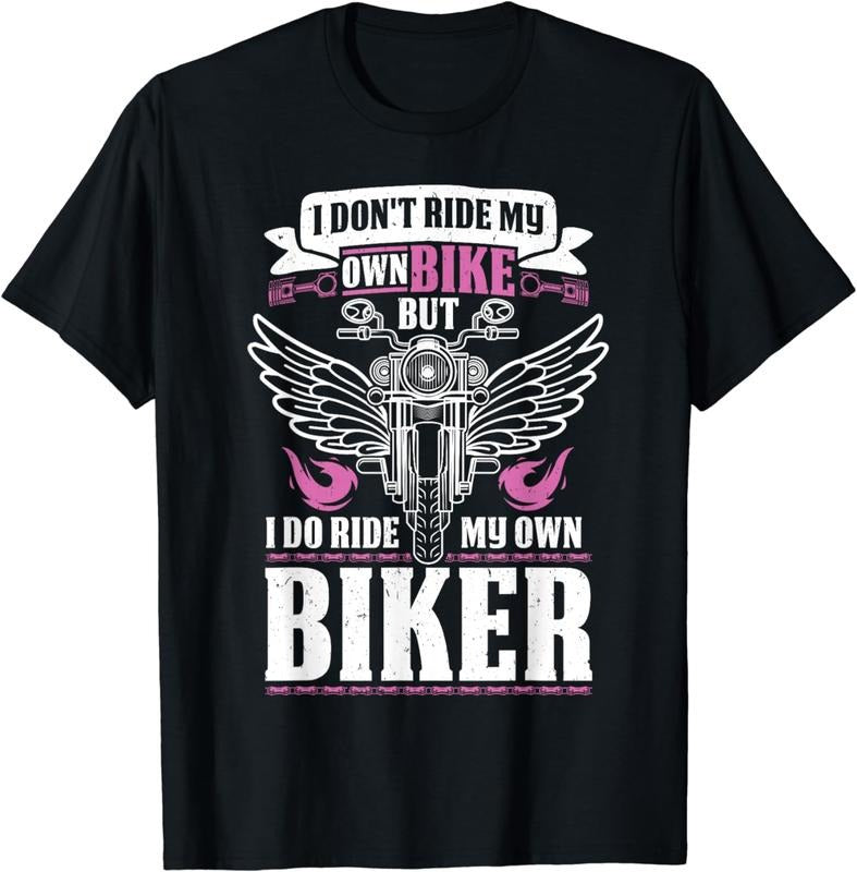 Authentic 100 Cotton Bold Biker Motorcycle Wings Flames Rider Pride