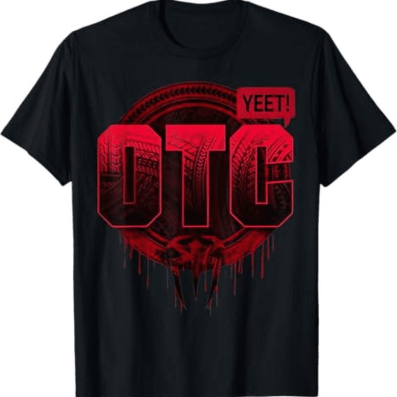Authentic 100 Cotton Bold Otg Graffiti Urban Streetwear T Red Text