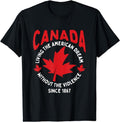 Authentic 100 Cotton Canada Canadian T Tank Top Artist Collaboration