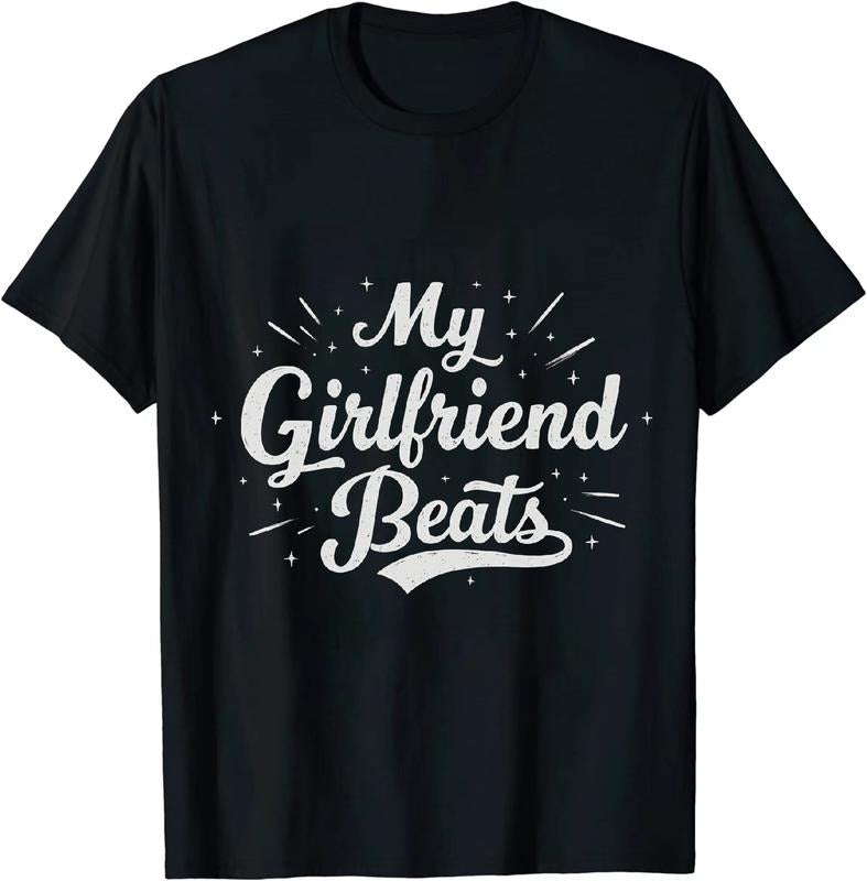 Authentic 100 Cotton Chortle Worthy My Girlfriend Beats Me Short
