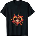 Authentic 100 Cotton Colorful Heart Love Without Limits Graphic Tee