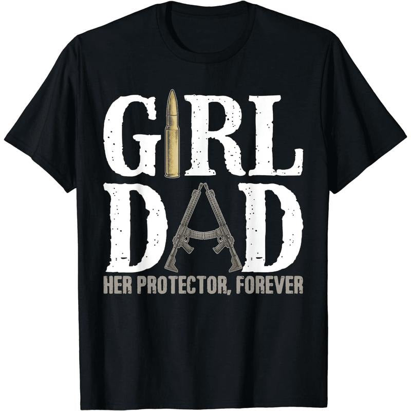 Authentic 100 Cotton Dad Rifle Protector Forever Her Strong Love