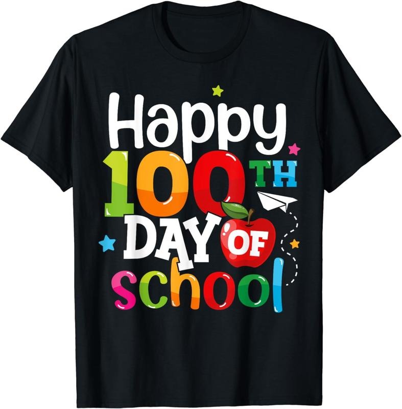 Authentic 100 Cotton 100 Days School Teachers Happy 100Th Day Tank