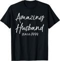 Authentic 100 Cotton 30Th Anniversary From Wife Amazing Husband Since