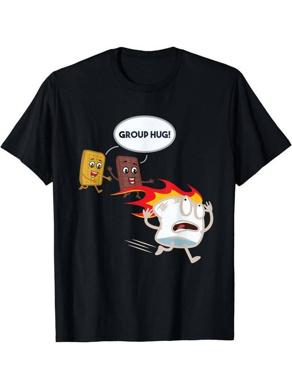 Authentic 100 Cotton Crew Neck Cartoon S Fashionable Summer Short