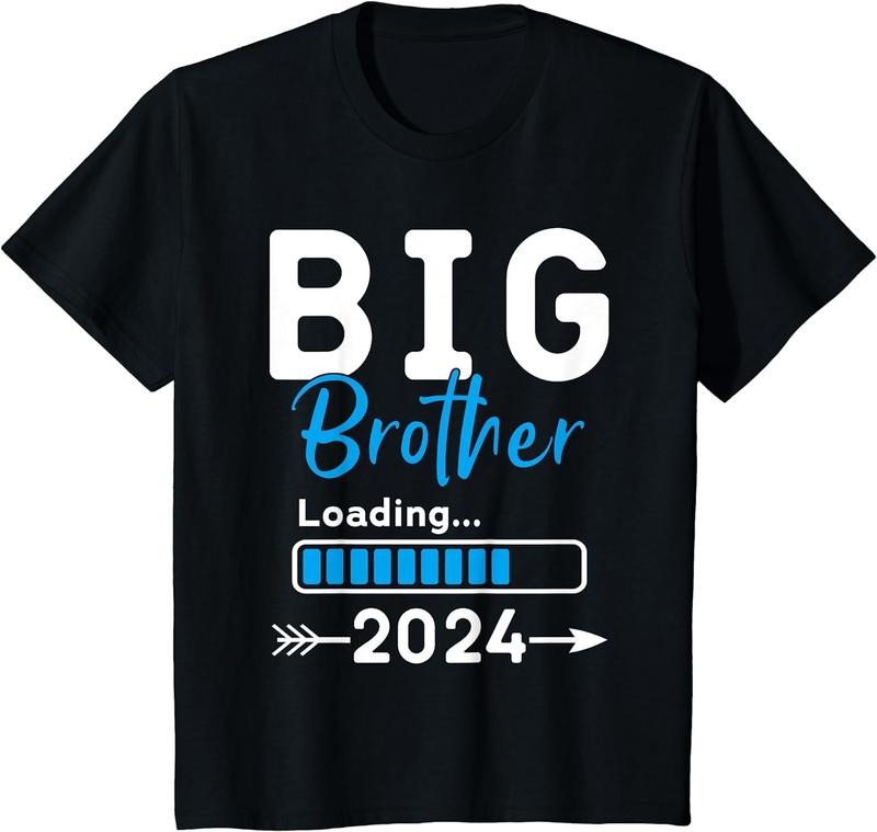 Authentic 100 Cotton Big Brother Loading 2024 Promoted To Big Brother