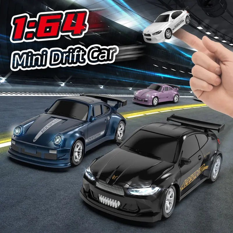 Authentic 1 64 Mini Rc Drift Car 4Wd High Speed Remote Control Racing