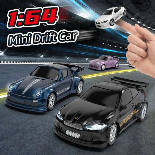 Authentic 1 64 Mini Rc Drift Car 4Wd High Speed Remote Control Racing